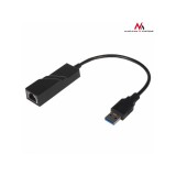 Išorinė USB tinklo plokštė USB 3.0 1000Mbps Maclean MCTV-581